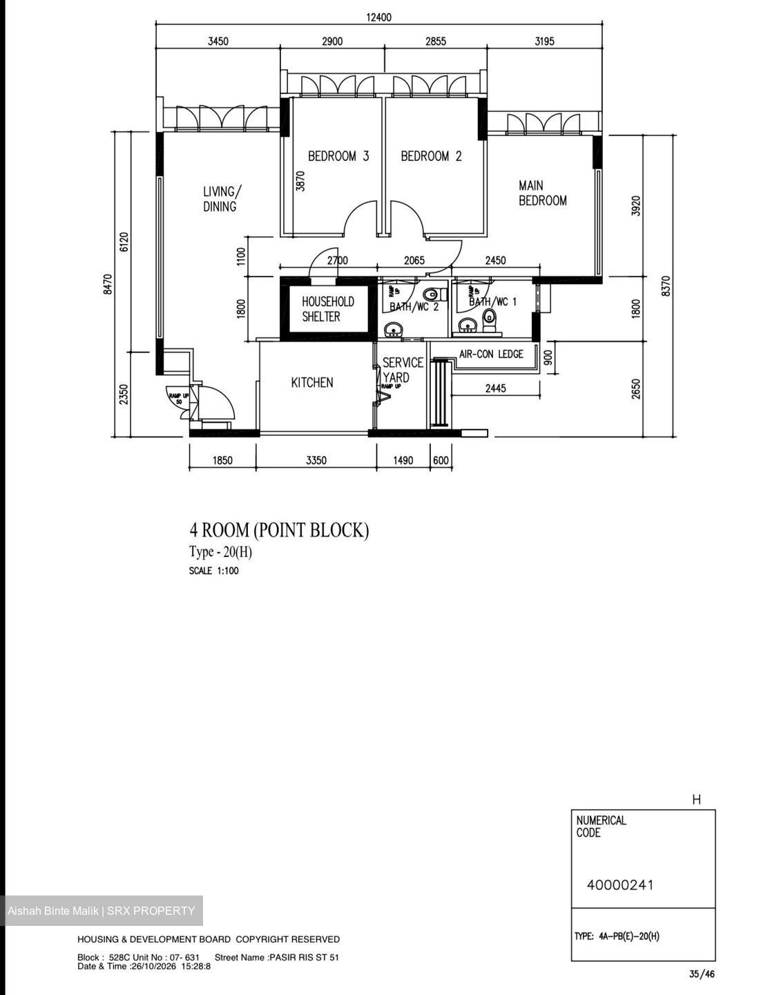 Blk 528C Costa Ris (Pasir Ris), HDB 4 Rooms #639486481